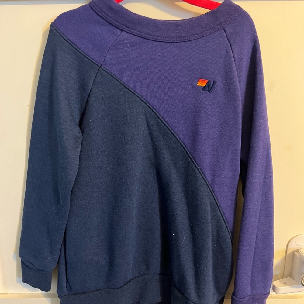 Kids Aviator Nation sweatshirt.